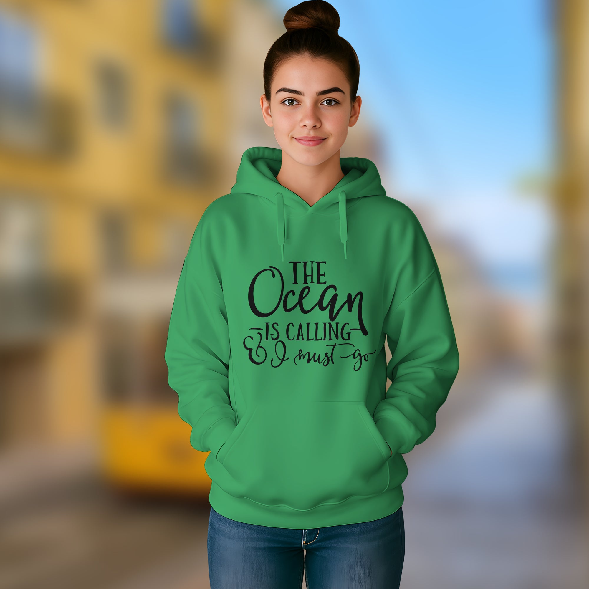 The Ocean Is Calling I Must Go - 2D Hoodie For Men/Women - TH02