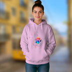 Side by Side – Hand & Paw - 2D Hoodie For Men/Women - TH02
