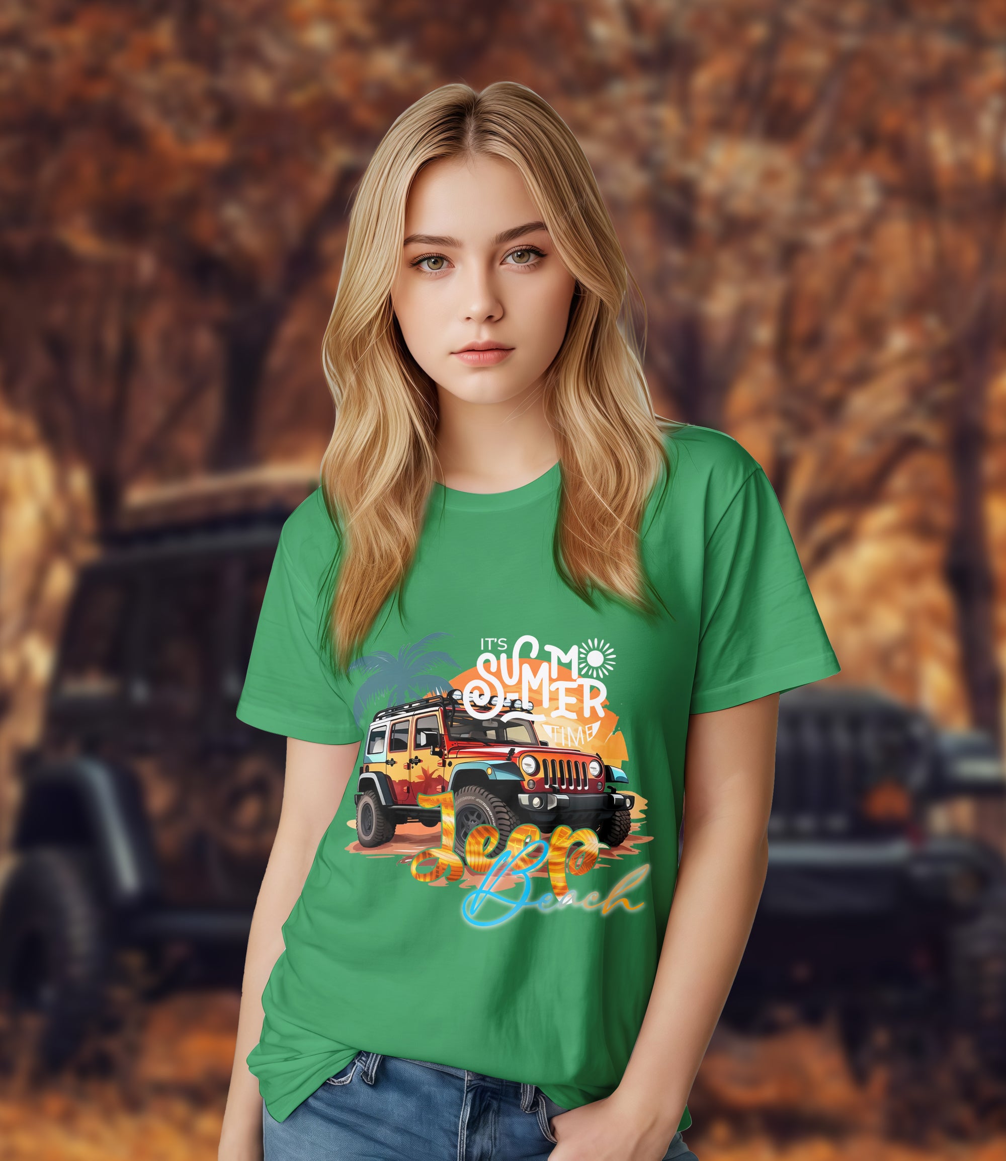 It's Summer Time - 2D T-Shirt For Men/Women - TH02