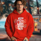 Keep Calm And Love Your Dog - 2D Hoodie For Men/Women - TH02