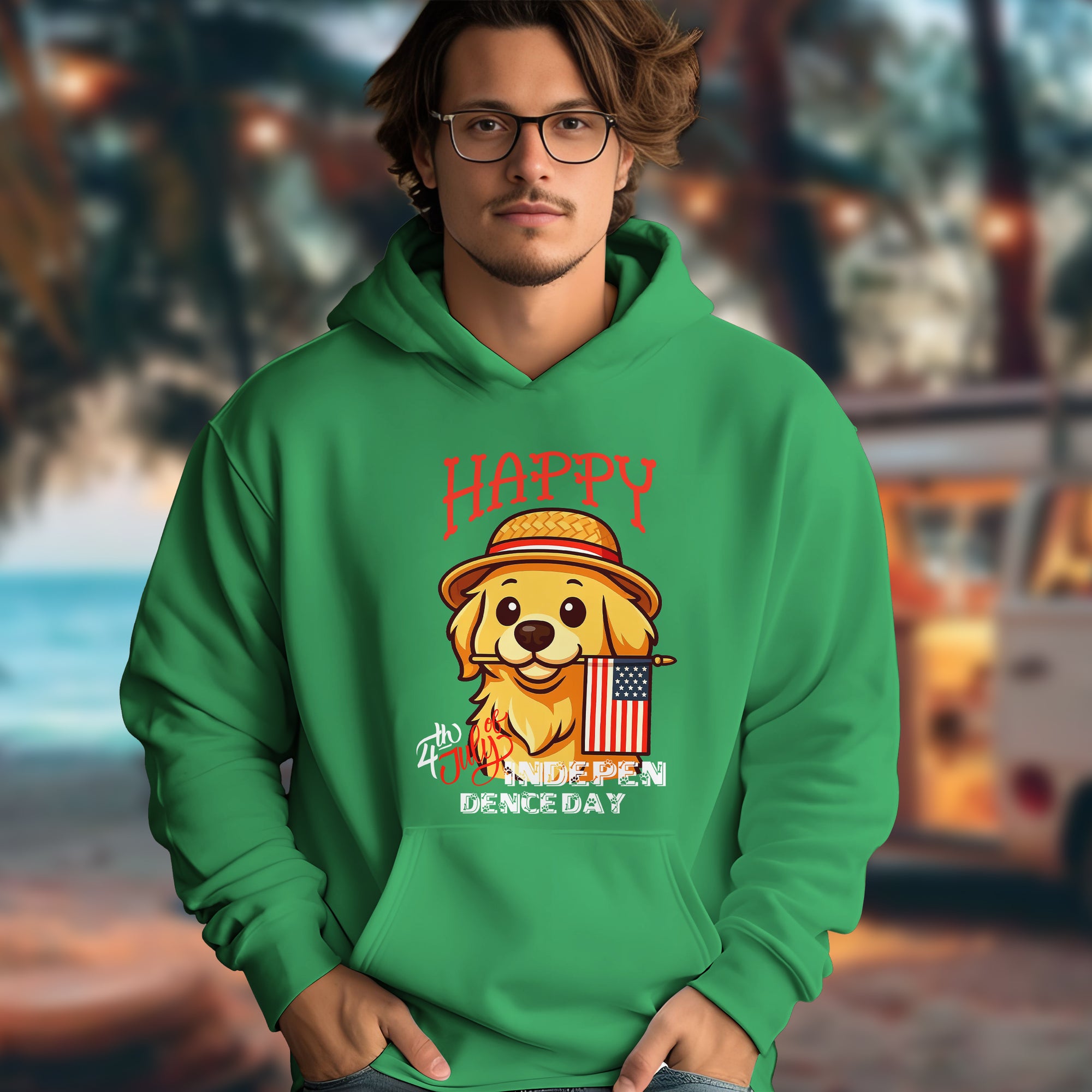 Happy Independence Day - 2D Hoodie For Men/Women - AL01