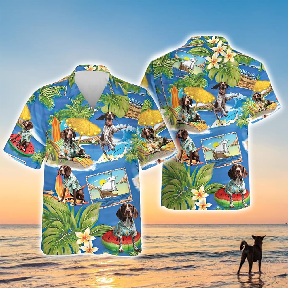 Pointer's Paradise Hawaiian Shirt For Men/Women