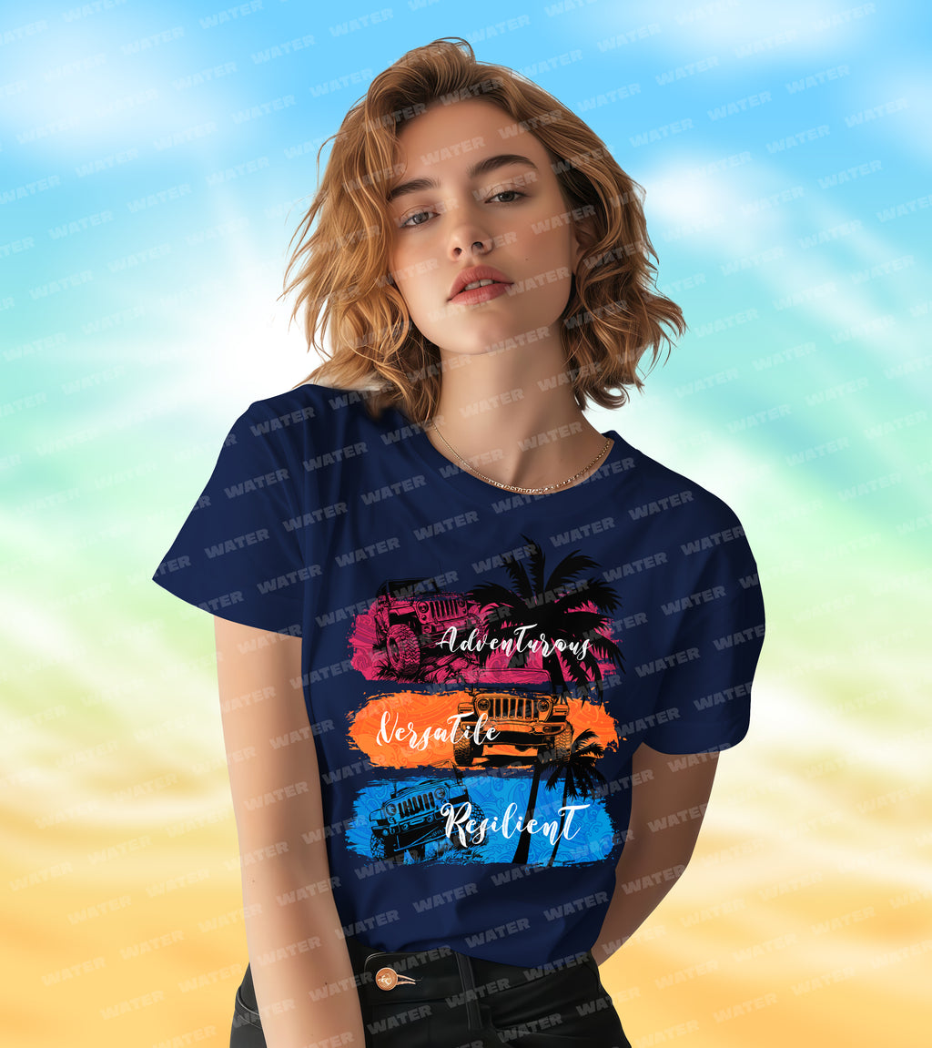 AVR Tee – Adventurous, Versatile And Resilient - 2D T-Shirt for Men/Women - TH02