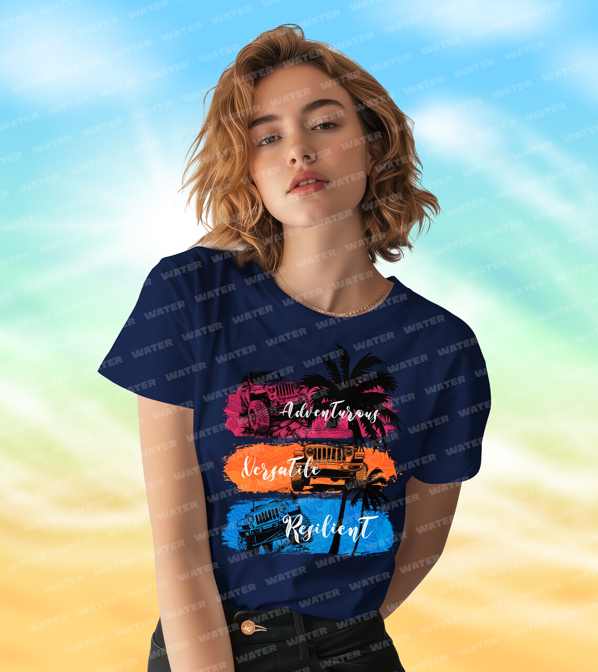 AVR Tee – Adventurous, Versatile And Resilient - 2D T-Shirt for Men/Women - TH02