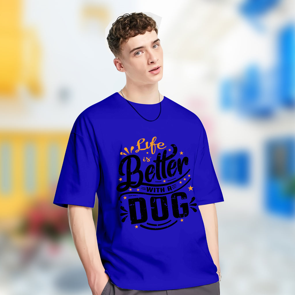 Life Is Better With A Dog ver.2 - 2D T-Shirt For Men/Women - TH02