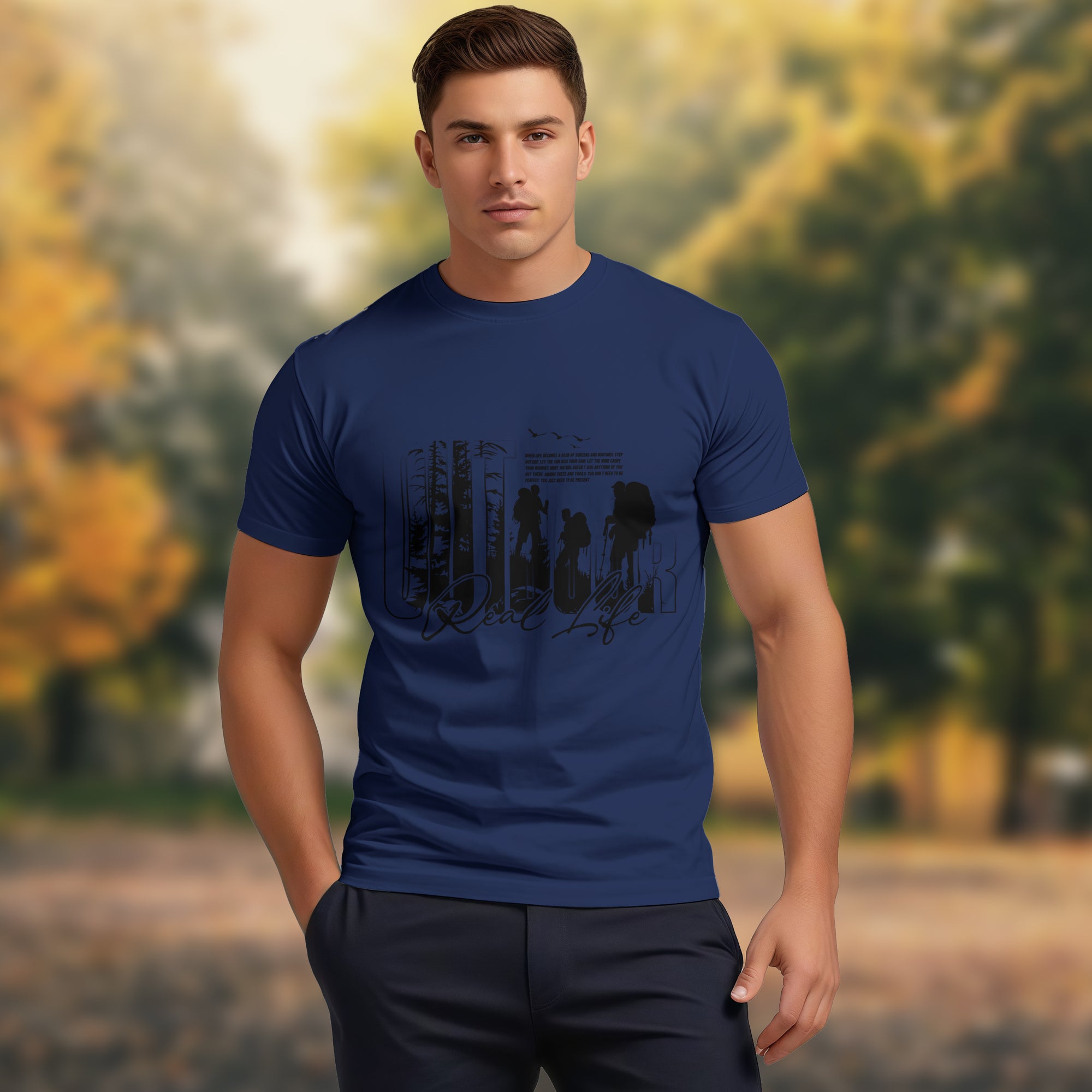 Get Real - Go Outside 2D T-Shirt