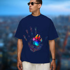 Side by Side – Hand & Paw - 2D T-Shirt For Men/Women - TH02