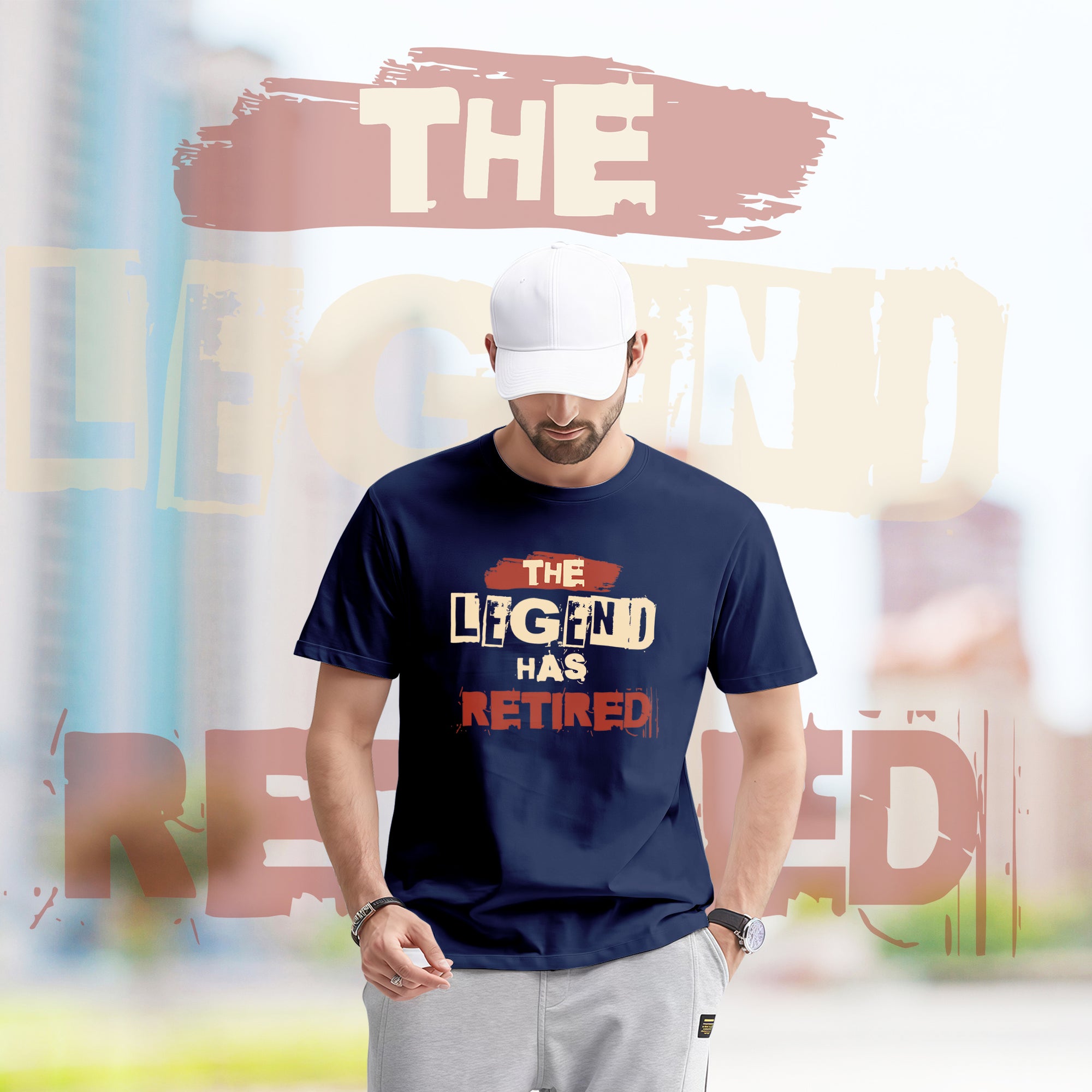 Farewell Tee – The Legend Has Retired - 2D T-Shirt For Men/Women - TH02