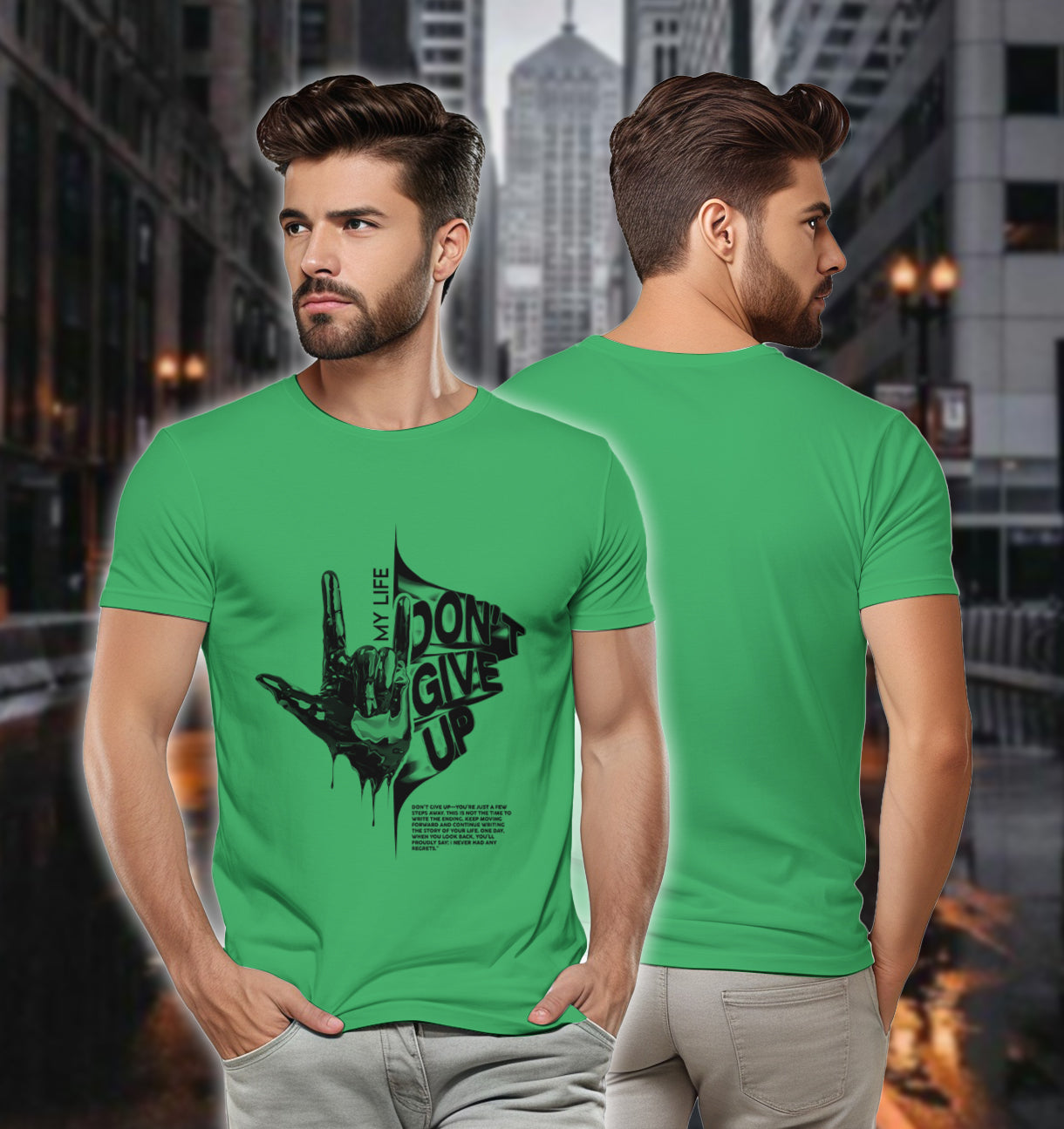 My Life, My Fight – Don’t Give Up 2D T-Shirt - TH02