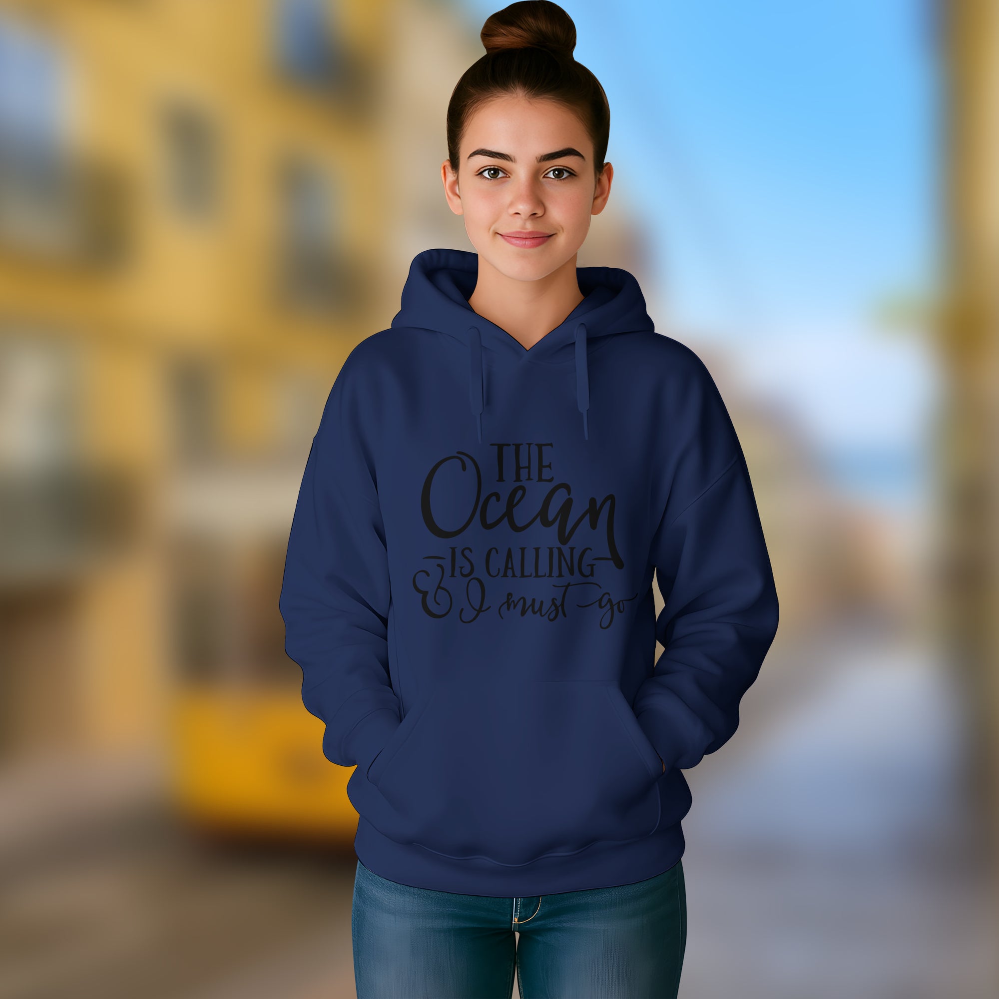 The Ocean Is Calling I Must Go - 2D Hoodie For Men/Women - TH02