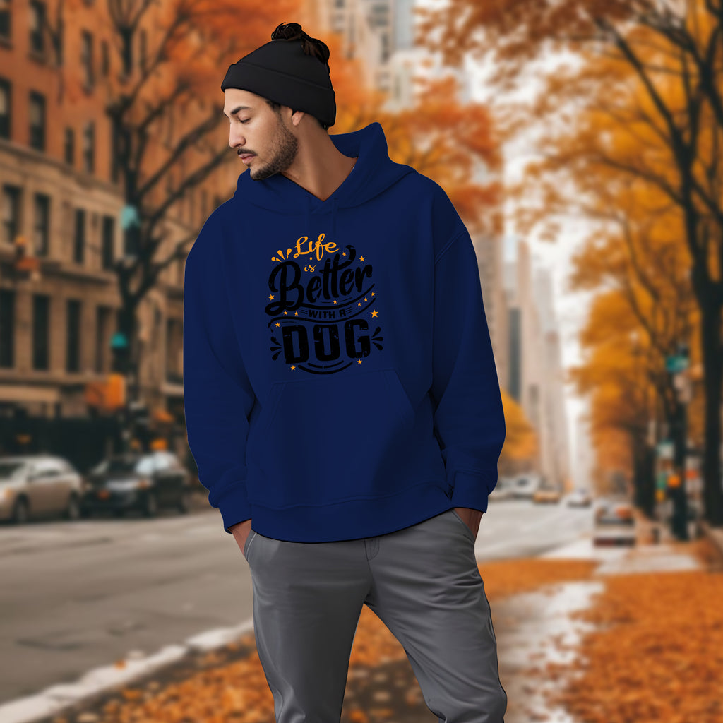 Life Is Better With A Dog ver.2 - 2D Hoodie For Men/Women - TH02