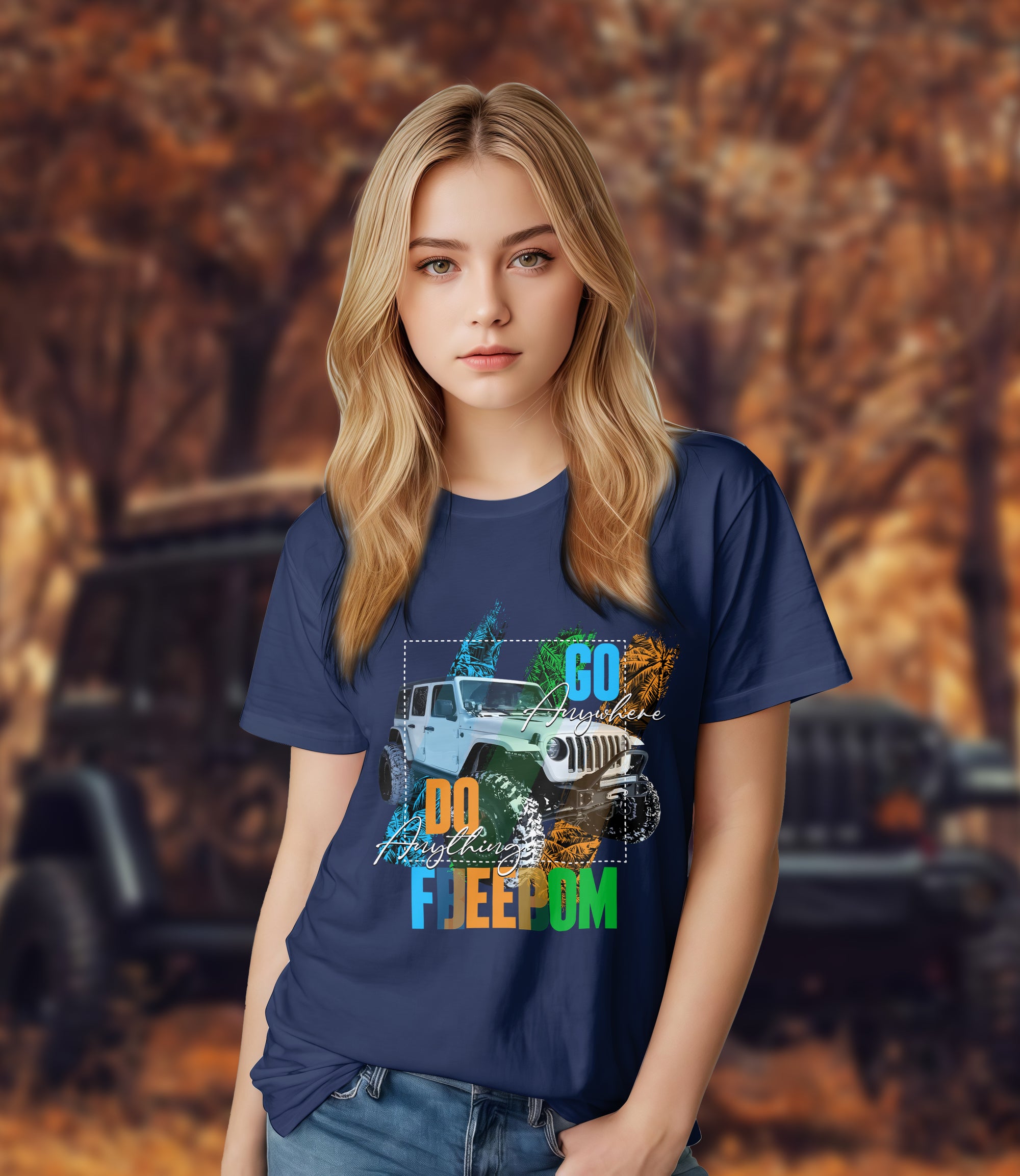 Go Anywhere - Do anything - 2D T-Shirt - TH02
