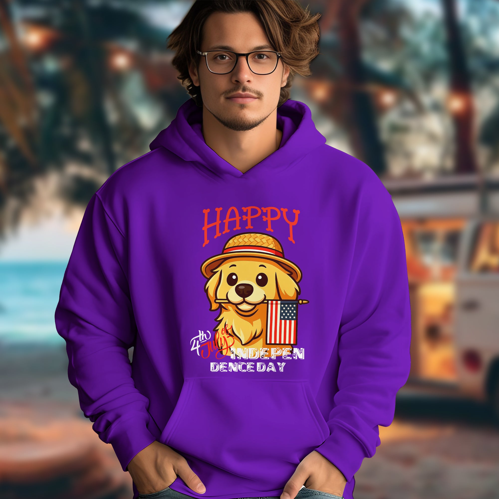 Happy Independence Day - 2D Hoodie For Men/Women - AL01