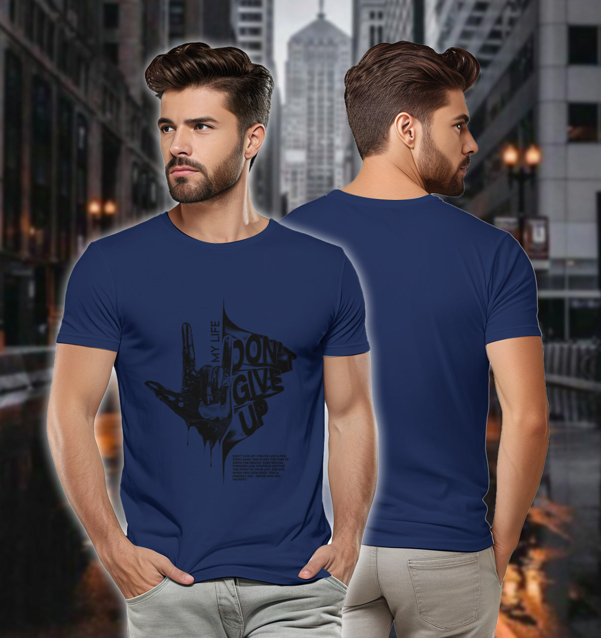 My Life, My Fight – Don’t Give Up 2D T-Shirt - TH02