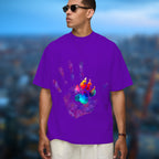 Side by Side – Hand & Paw - 2D T-Shirt For Men/Women - TH02
