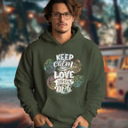 Keep Calm And Love Your Dog - 2D Hoodie For Men/Women - TH02