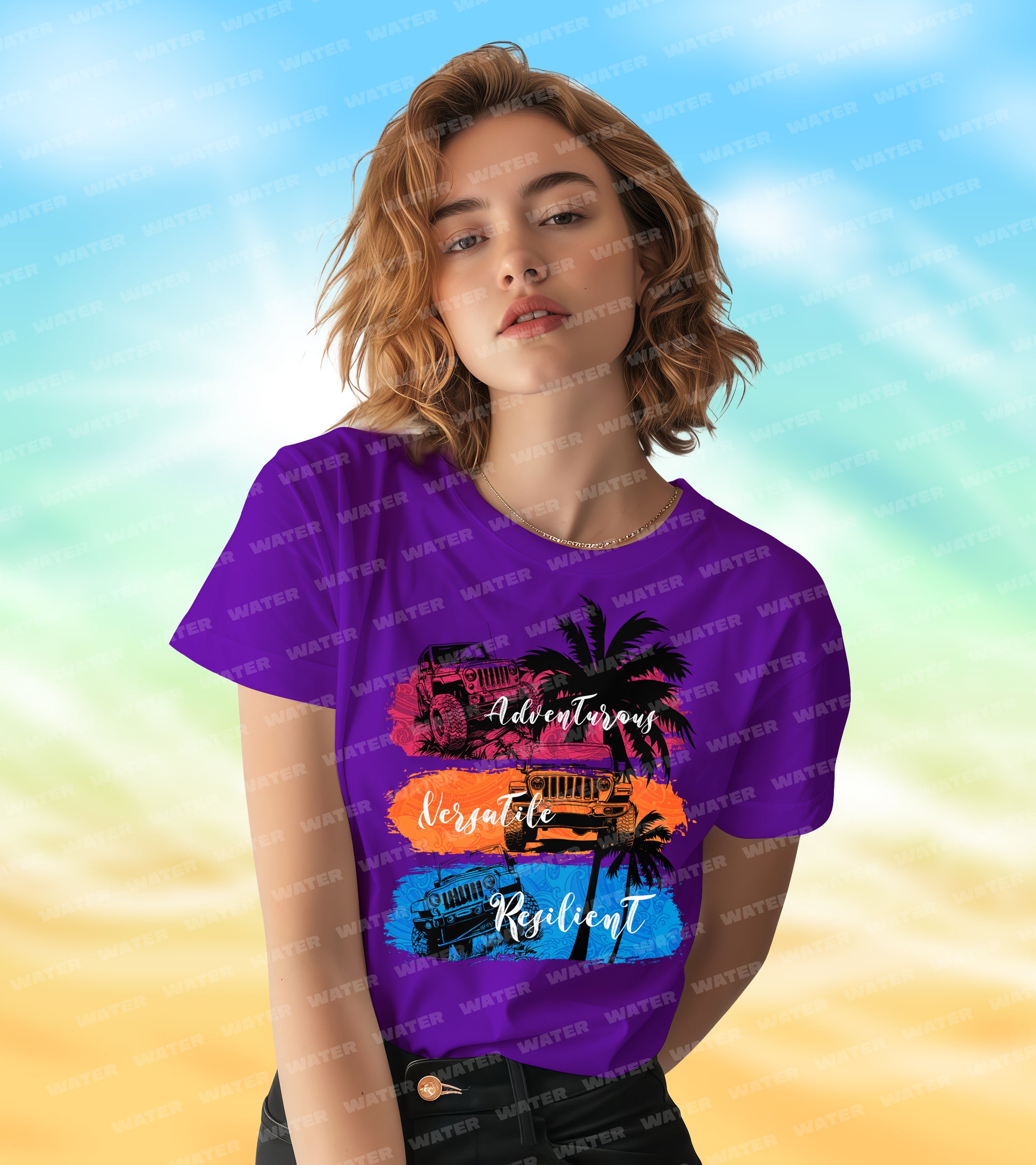 AVR Tee – Adventurous, Versatile And Resilient - 2D T-Shirt for Men/Women - TH02