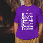 Daddy You Are Our Favorite Supperhero - 2D T-Shirt For Men/Women - TH02