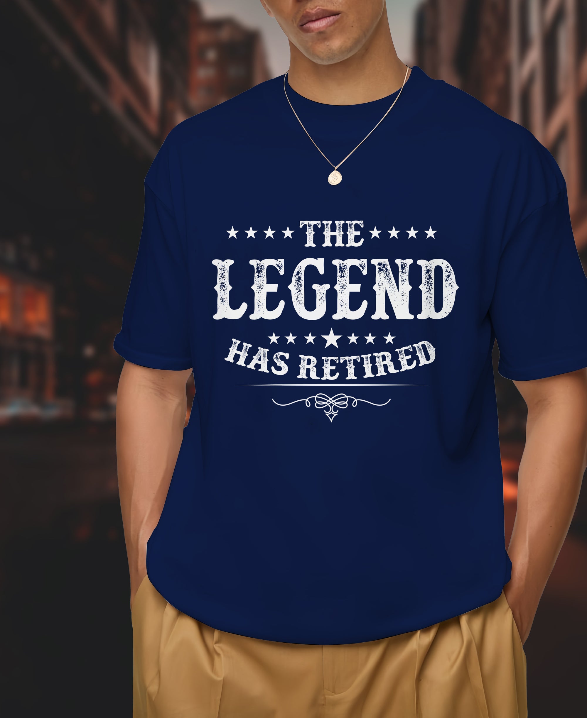 The Legend Has Retired - 2D T-Shirt For Men/Women - TH02