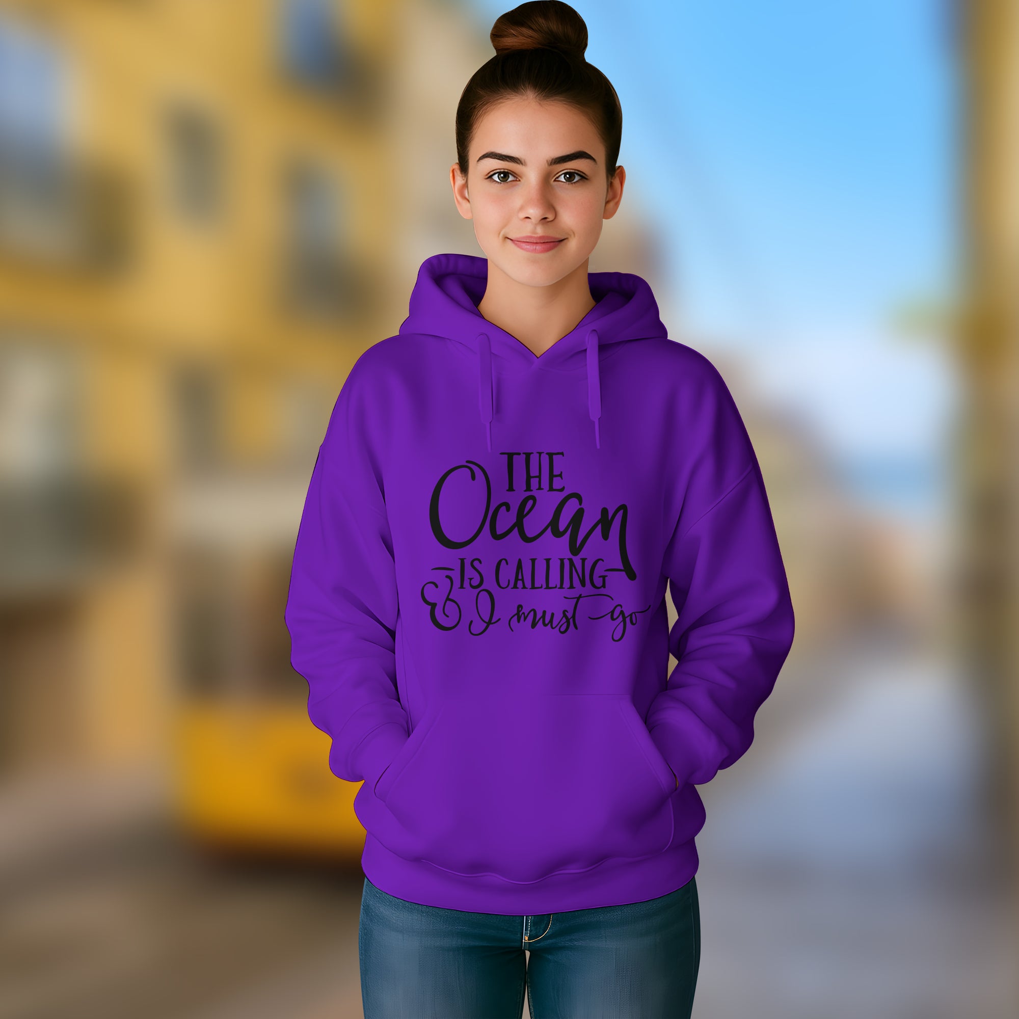 The Ocean Is Calling I Must Go - 2D Hoodie For Men/Women - TH02