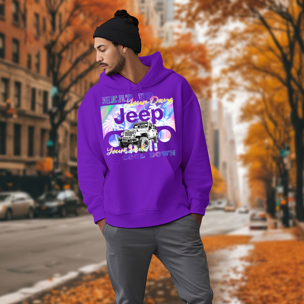 Heat Up Your Days, Cool Down Your Soul - 2D Hoodie For Men/Women - TH02