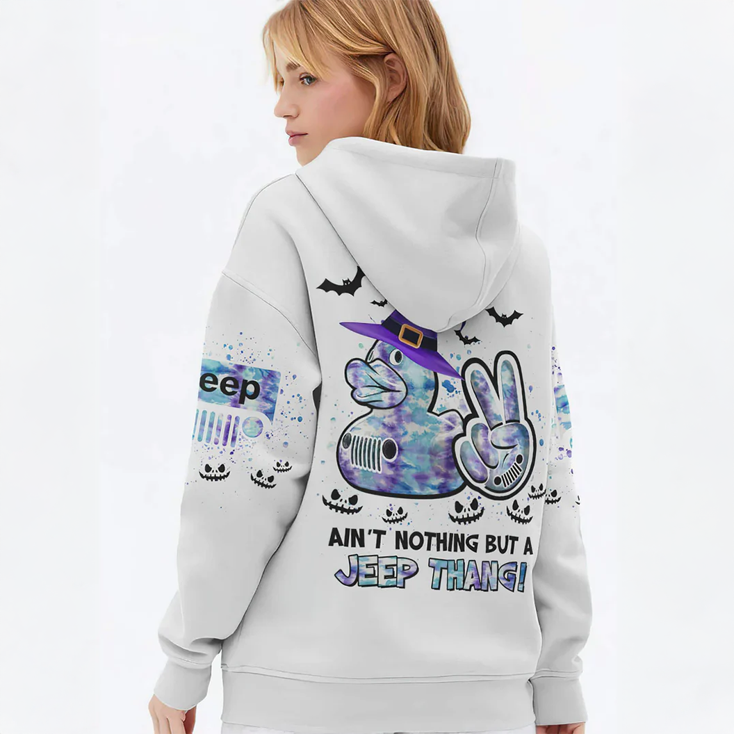 Jeep Haunted Quack Hoodie Hoodie