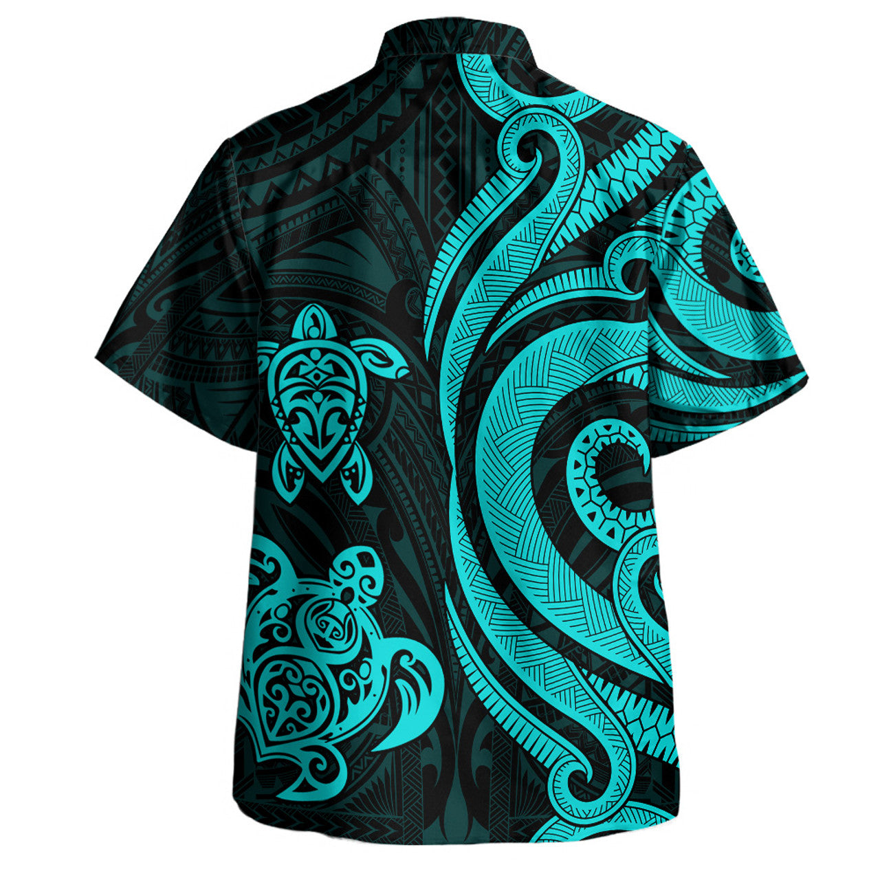 Fiji Tentacle Turtle With Polynesian Hawaiian Shirt Unisex