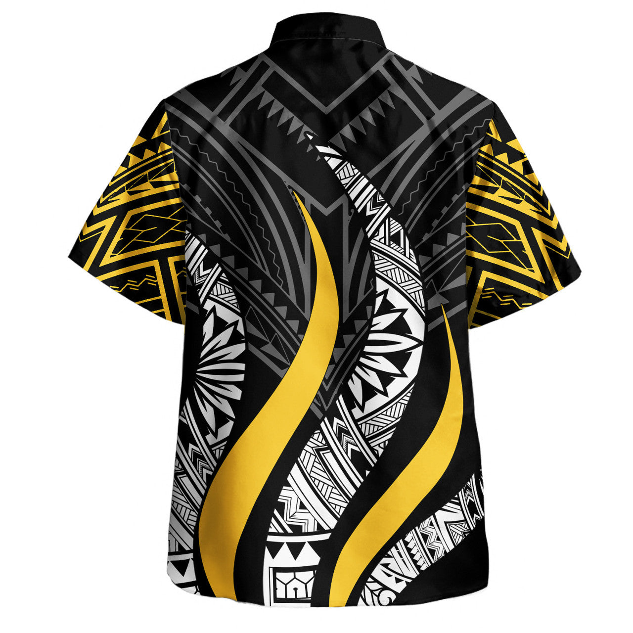 Personalised - Fiji Strong Fire Pattern Hawaiian Shirt Unisex