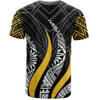 Personalised - Fiji Strong Fire Pattern T-shirt Unisex