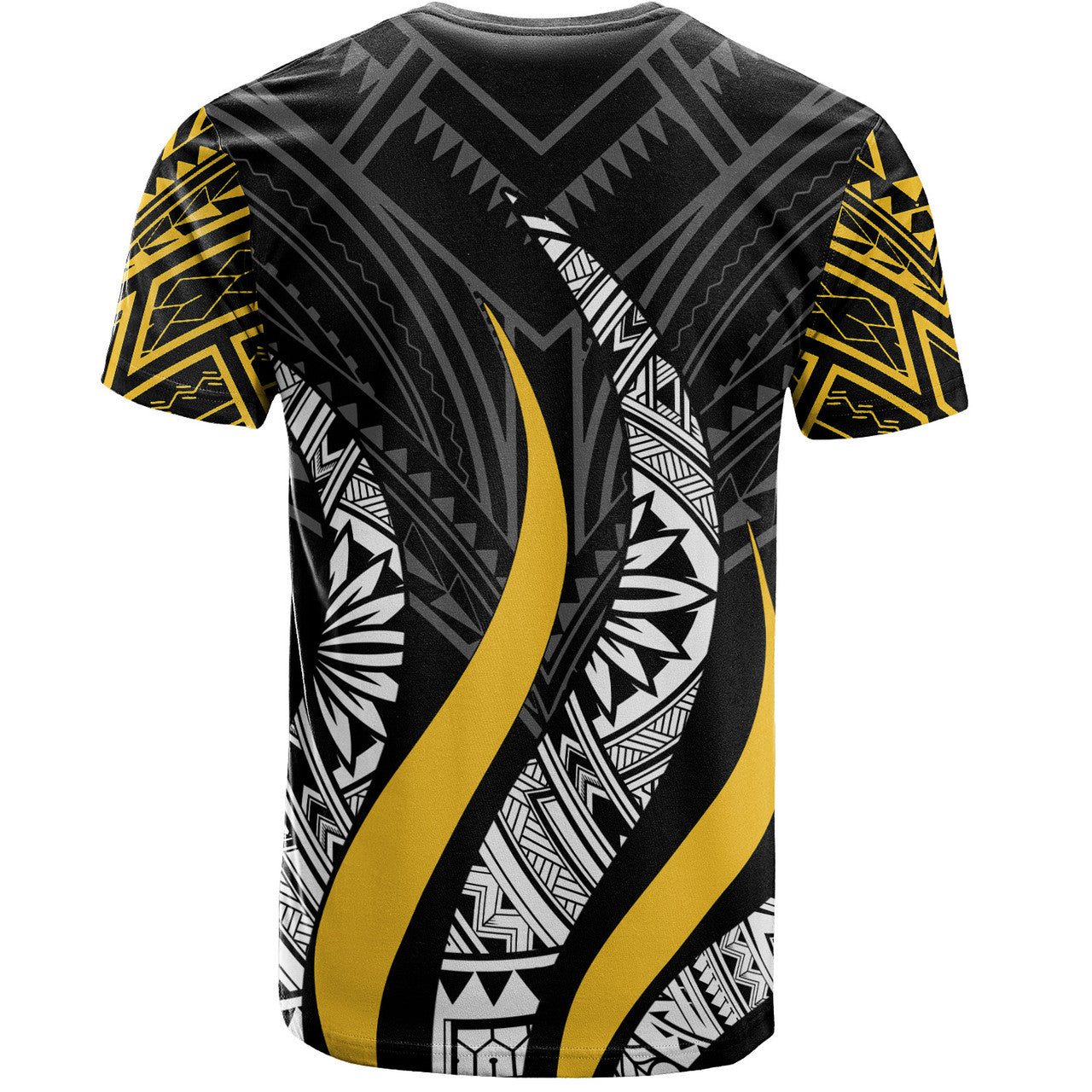 Personalised - Fiji Strong Fire Pattern T-shirt Unisex