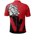 New Zealand Maori  Bulldog Tattoo Polo Shirt Unisex
