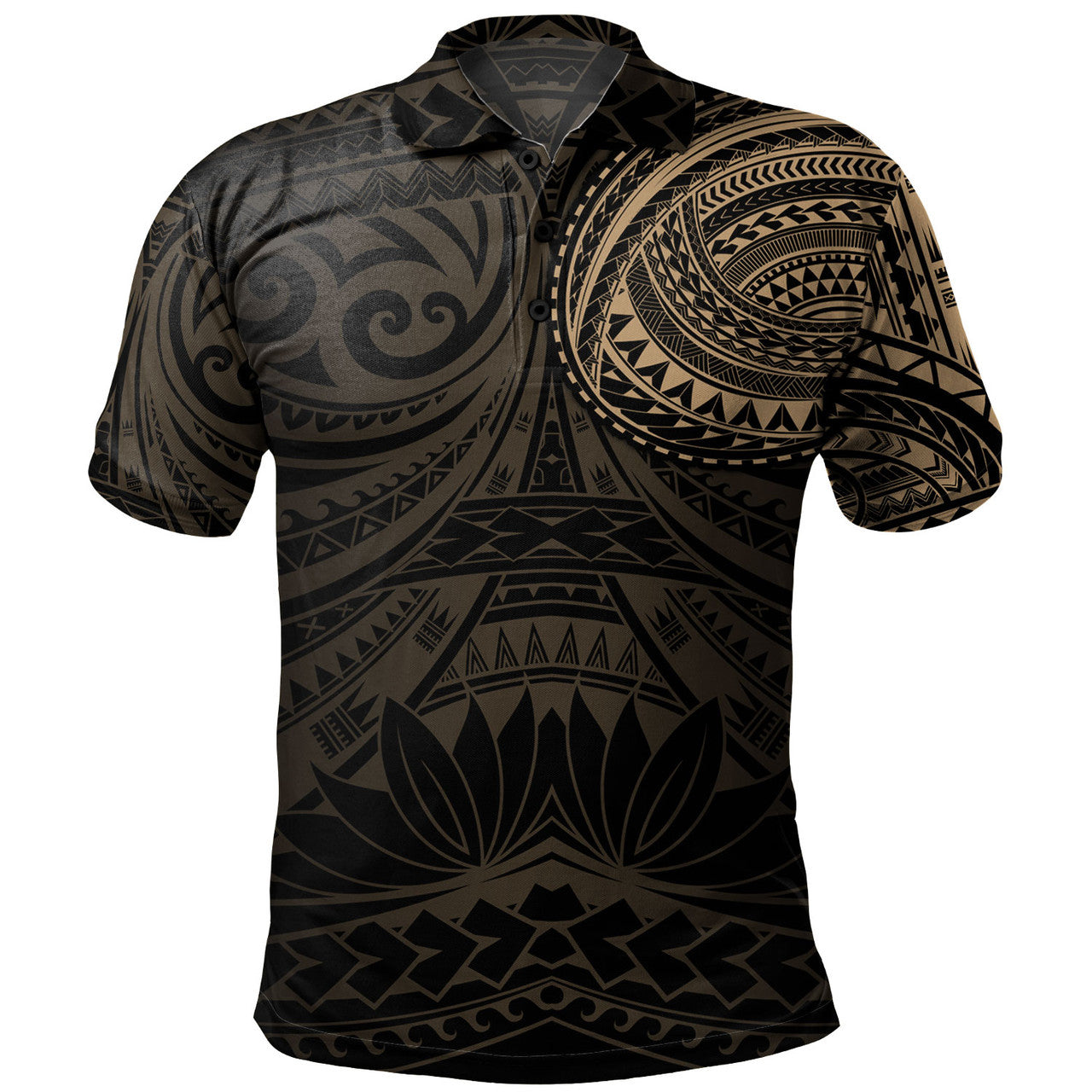 Polynesian Polo Shirt Polynesian Pattern Special Design - AL01