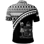 Personalised - Fiji Fijian Kesakesa Masi Patterns Curve Style Polo Shirt Unisex