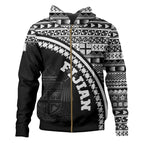 Fiji Fijian Kesakesa Masi Patterns Curve Style Hoodie Unisex