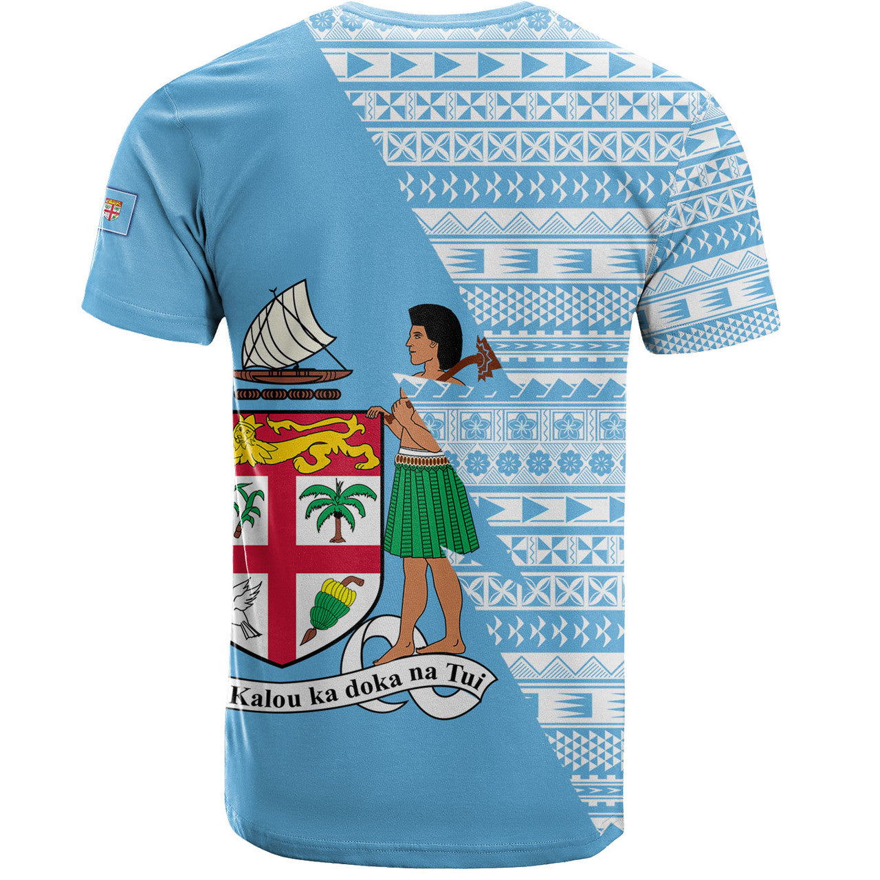 Personalised - Fiji Flash Style T-shirt Unisex