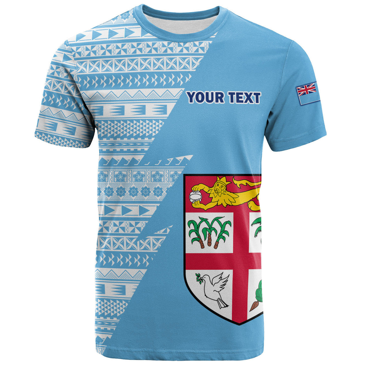 Personalised - Fiji Flash Style T-shirt Unisex