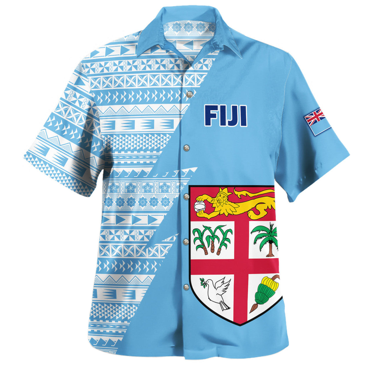 Fiji Flash Style Hawaiian Shirt Unisex