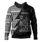 Personalised - Fiji Flash Style With Black Hoodie Unisex