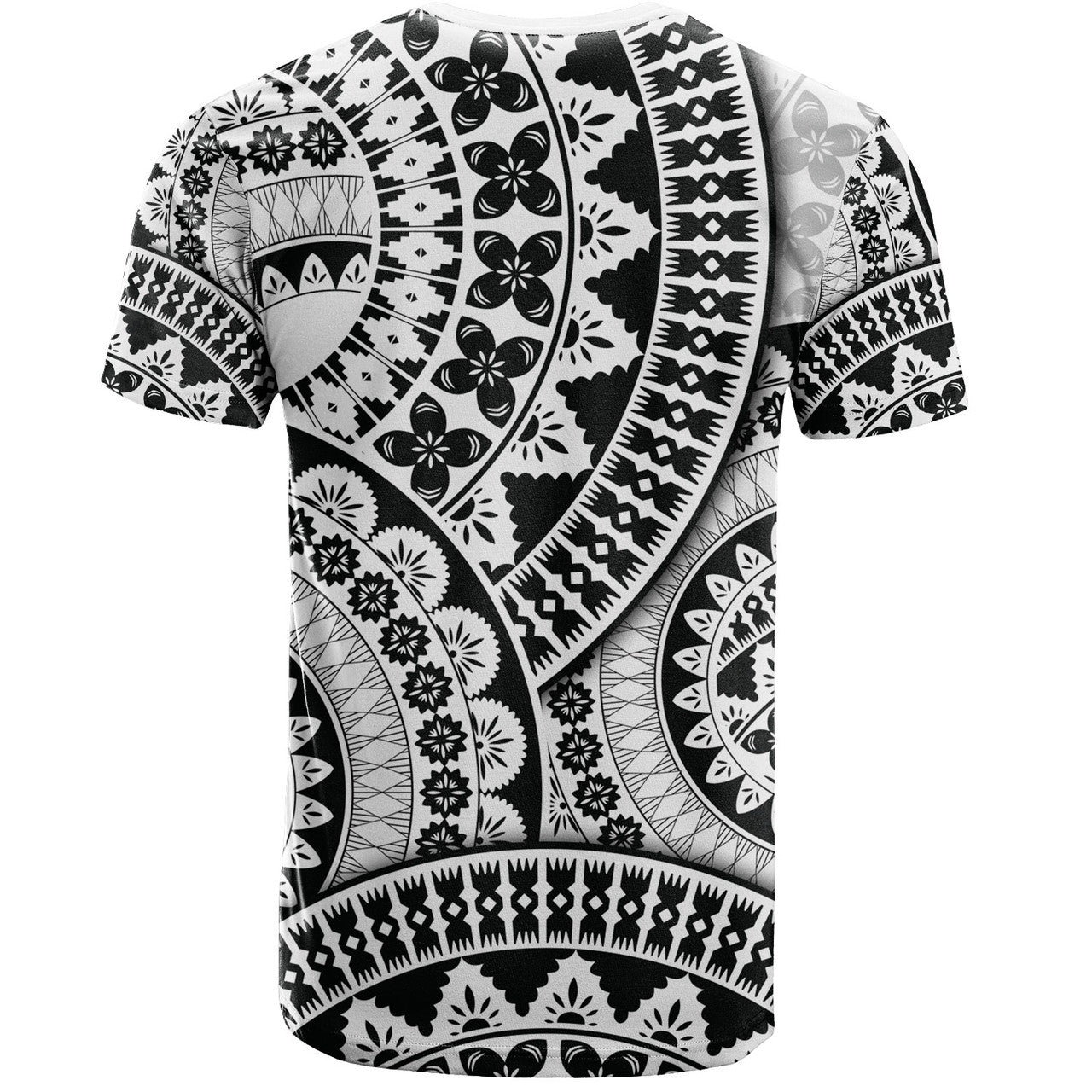 Fiji Bula Fijian Circle Pattern T-shirt Unisex