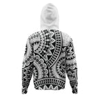 Fiji Bula Fijian Circle Pattern Hoodie Unisex