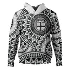 Fiji Bula Fijian Circle Pattern Hoodie Unisex