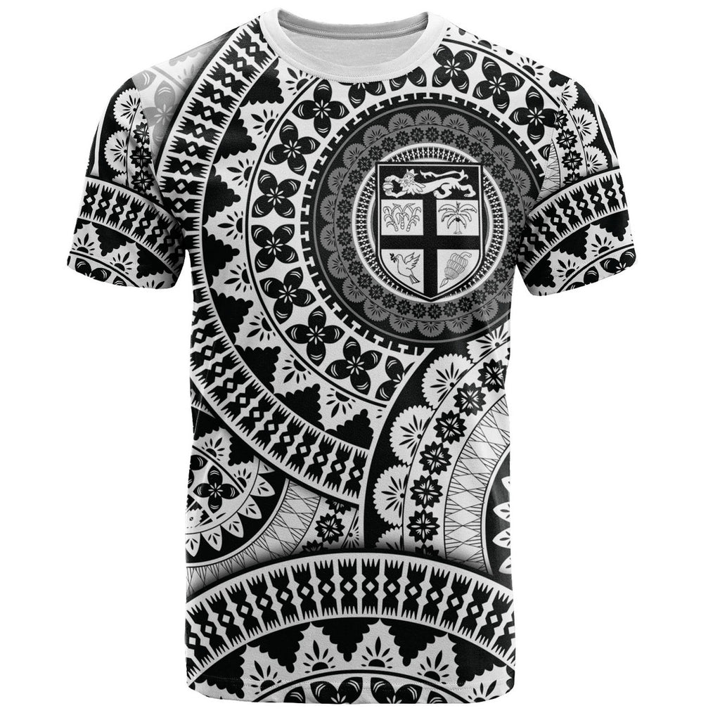 Fiji Bula Fijian Circle Pattern T-shirt Unisex