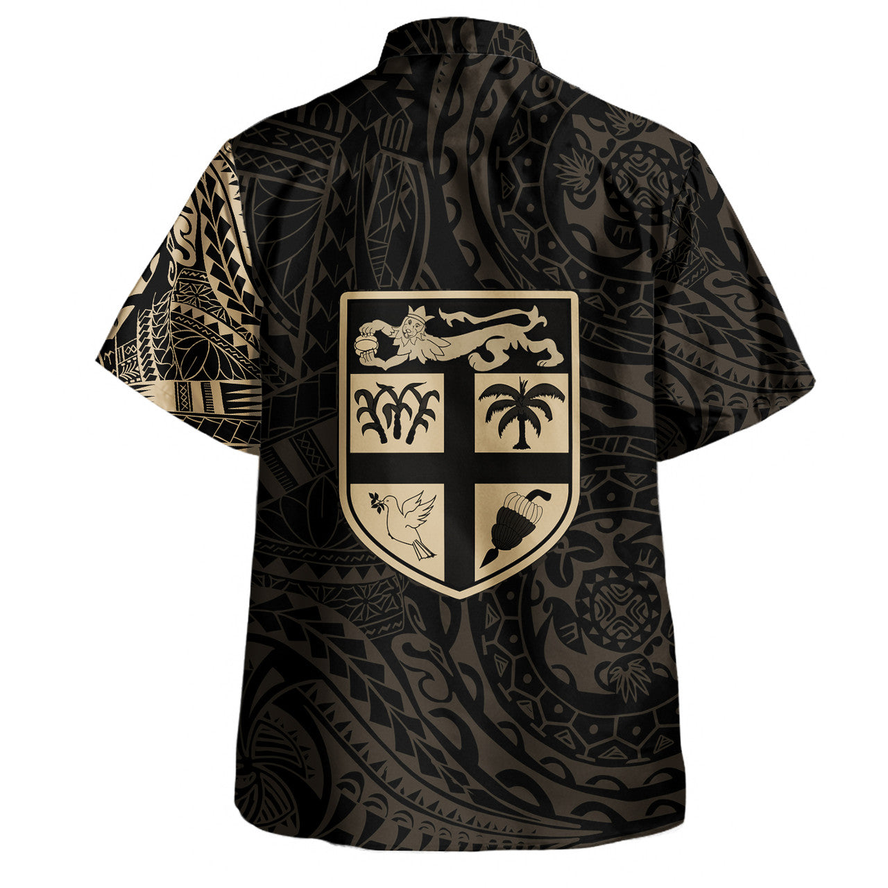 Fiji Polynesian Tattoo Style Hawaiian Shirt Unisex