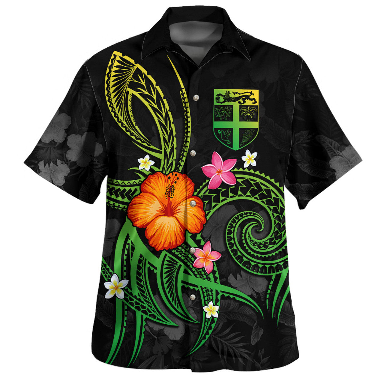 Fiji Legend of Fiji With Color ver2  Hawaiian Shirt Unisex