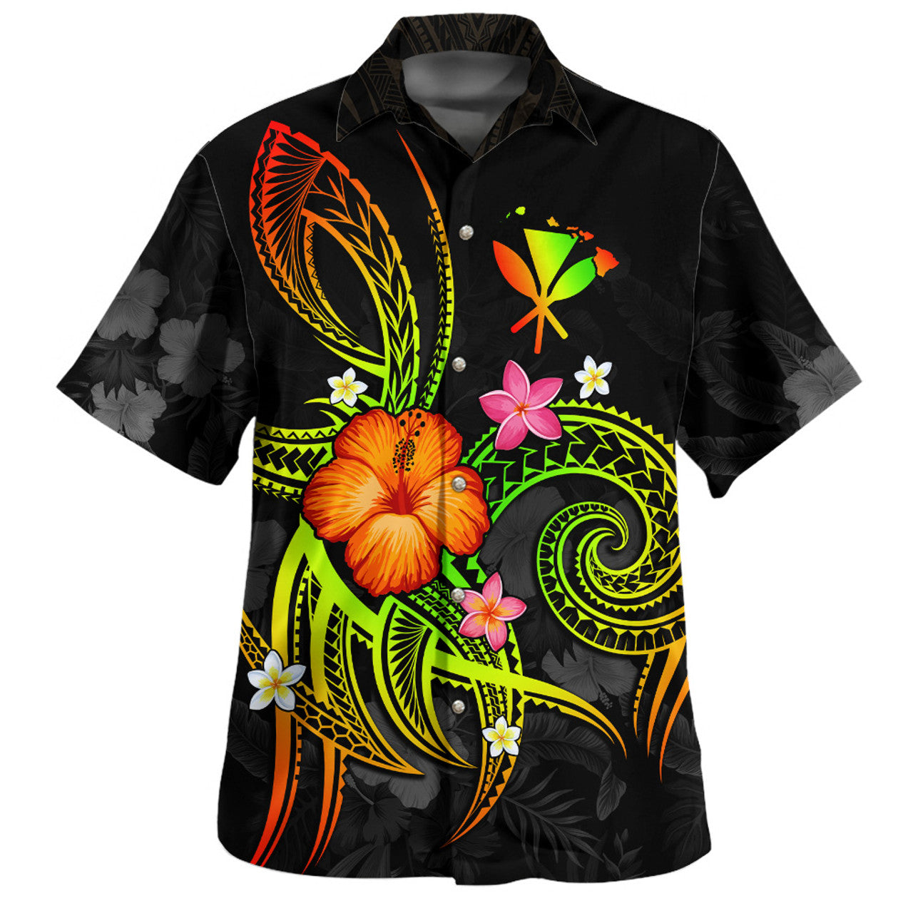 Hawaii Legend Of Hawaii Raggae Color Hawaiian Shirt For Men/Women