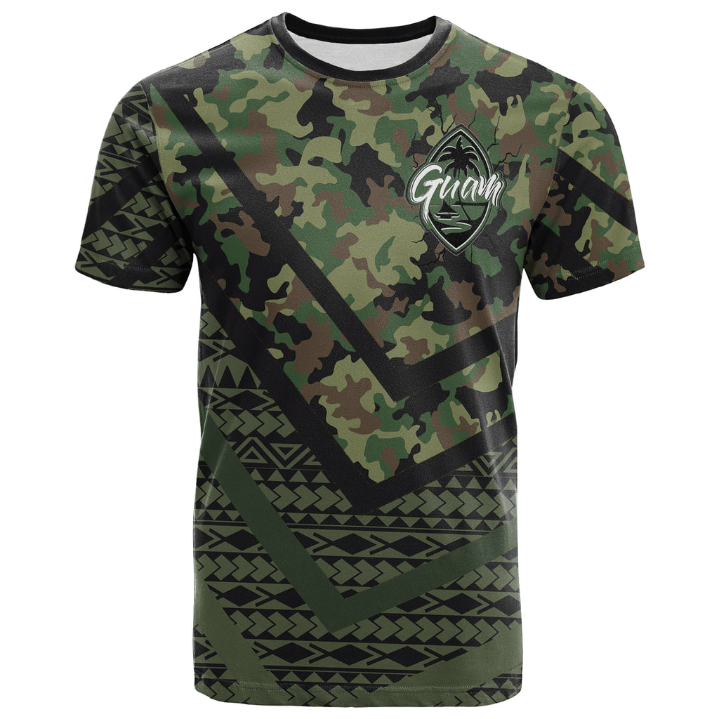 Guam Camo Deluxe Polynesian Tattoo T-shirt Unisex