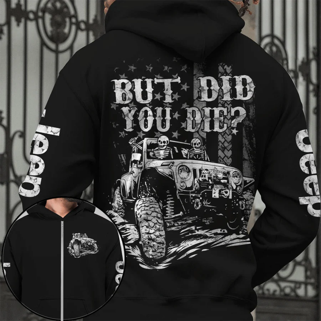 Jeep Drive ‘Til Death Hoodie