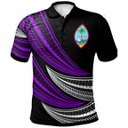 Guam Wave Pattern Alternating Polo Shirt Unisex Ver.2