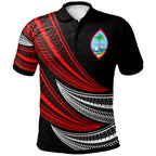 Guam Wave Pattern Alternating Polo Shirt Unisex Ver.2