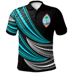 Guam Wave Pattern Alternating Polo Shirt Unisex Ver.2